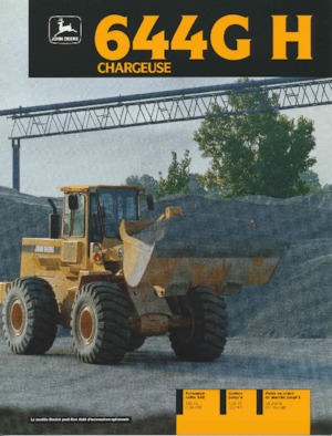 Wheel Loaders John Deere Construction 664 G H
