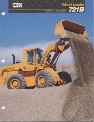 Tekerlekli yükleyiciler Case 721 B