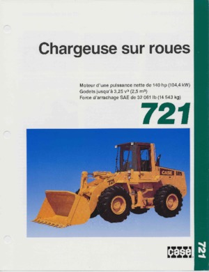 Wheel Loaders Case 721 