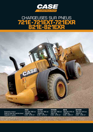 Wheel Loaders Case 721 E XT