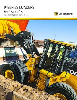 Wheel Loaders John Deere Construction 644K