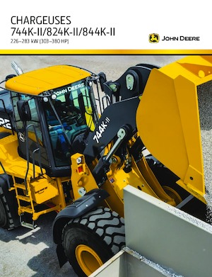 Wheel Loaders John Deere Construction 744K-II