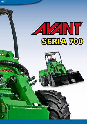 Wheel Loaders Avant Tecno Avant 750