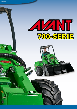 Wheel Loaders Avant Tecno Avant 750