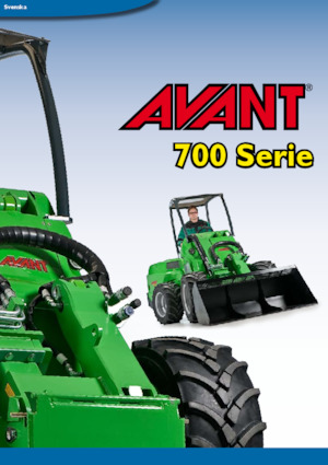 Tekerlekli yükleyiciler Avant Tecno 750