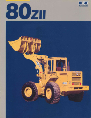 Wheel Loaders Kawasaki 80Z II