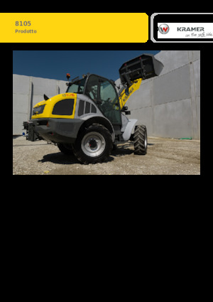 Tekerlekli yükleyiciler Kramer 8105