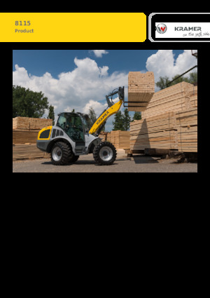 Tekerlekli yükleyiciler Kramer 8115