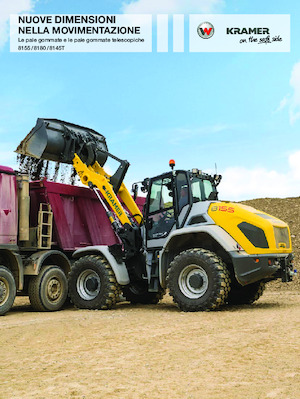 Tekerlekli yükleyiciler Kramer 8145T