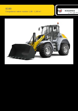 Wheel Loaders Kramer 8180