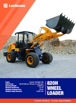 Wheel Loaders Liugong 820H