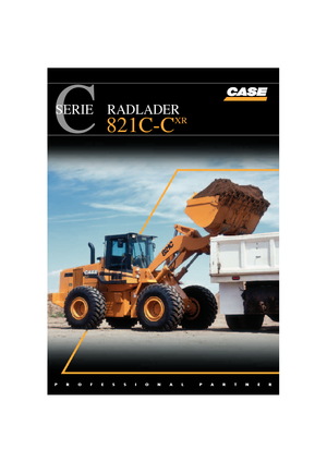 Tekerlekli yükleyiciler Case 821 C
