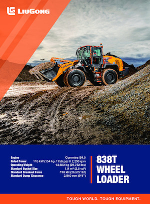 Wheel Loaders Liugong 838T