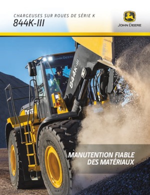 Wheel Loaders John Deere Construction 844K-III