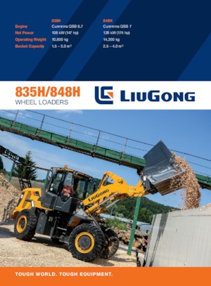 Wheel Loaders Liugong 835H