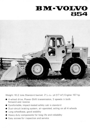 Wheel Loaders Volvo 854
