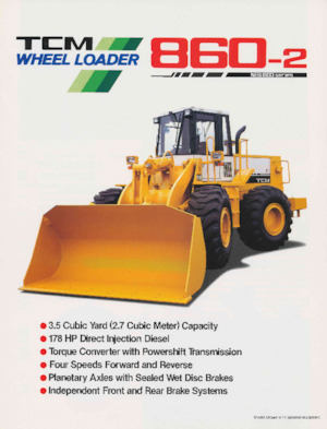 Wheel Loaders TCM 860-2