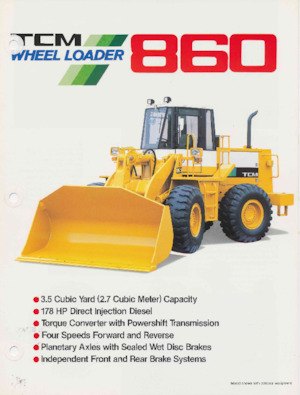 Wheel Loaders TCM 860
