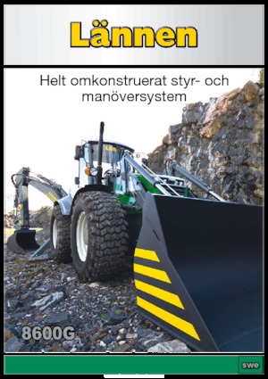 Backhoe Loaders Lännen 8600 G
