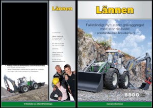 Backhoe Loaders Lännen 8800 G
