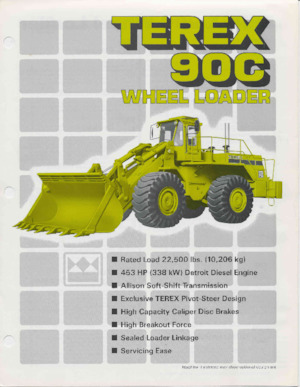 Wheel Loaders Terex 90 C
