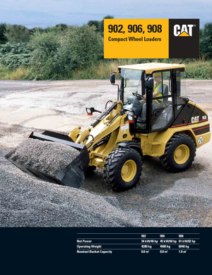 Wheel Loaders Caterpillar 908
