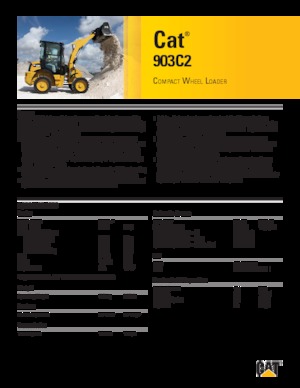 Tekerlekli yükleyiciler Caterpillar 903C 2