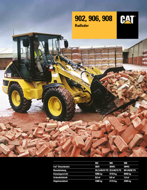 Wheel Loaders Caterpillar 908