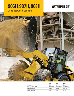 Wheel Loaders Caterpillar 906H