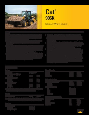 Wheel Loaders Caterpillar 906K