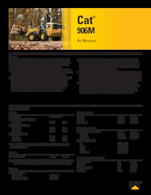 Wheel Loaders Caterpillar 906M