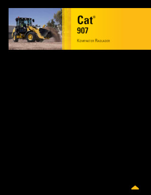 Wheel Loaders Caterpillar 907