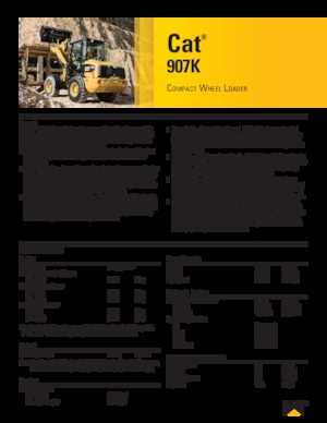 Wheel Loaders Caterpillar 907K