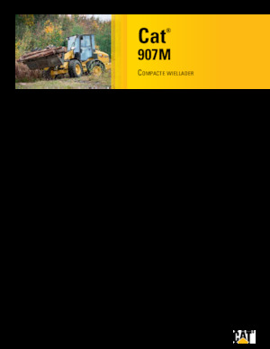 Wheel Loaders Caterpillar 907M