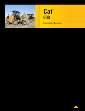 Wheel Loaders Caterpillar 908