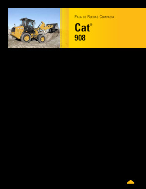Wheel Loaders Caterpillar 908