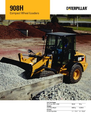 Wheel Loaders Caterpillar 908 H