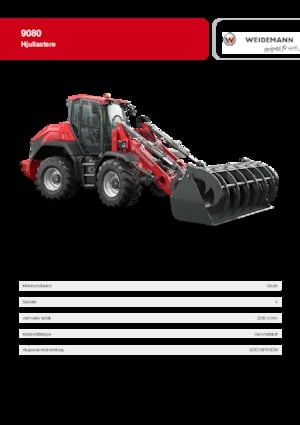 Wheel Loaders Weidemann 9080