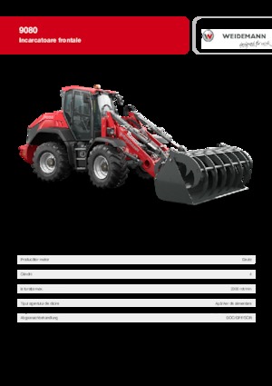 Wheel Loaders Weidemann 9080