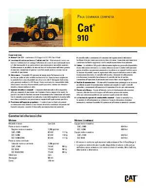 Wheel Loaders Caterpillar 910