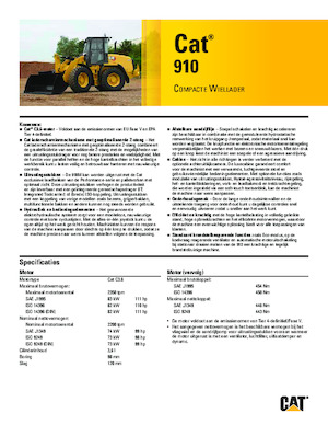 Wheel Loaders Caterpillar 910