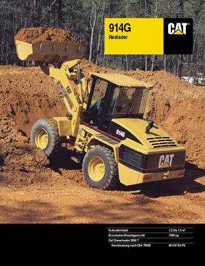 Wheel Loaders Caterpillar 914 G