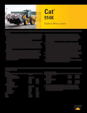 Wheel Loaders Caterpillar 914K
