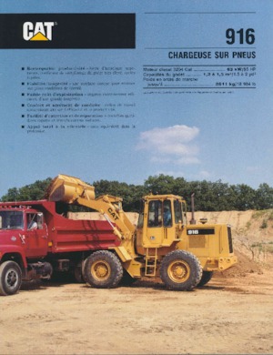 Wheel Loaders Caterpillar 916