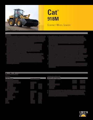 Wheel Loaders Caterpillar 918M