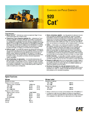 Wheel Loaders Caterpillar 920