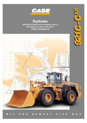 Wheel Loaders Case 921 C