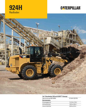Wheel Loaders Caterpillar 924H HL