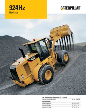 Wheel Loaders Caterpillar 924Hz