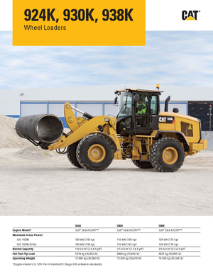 Wheel Loaders Caterpillar 930K